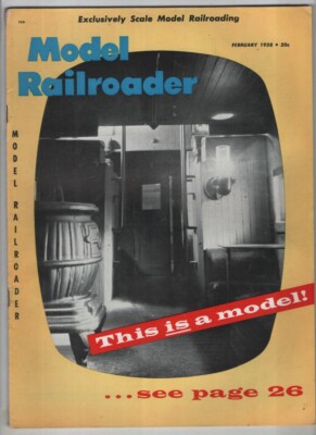 Model Railroader Mag Greenwich Cool Co. February 1958 041122RNON
