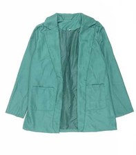 Womens Green Jacket Size XL Tie