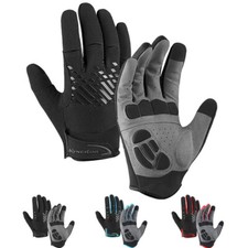 Mountain Bike Cycling Gloves Touchscreen Full Finger Biking Gloves for Men Women