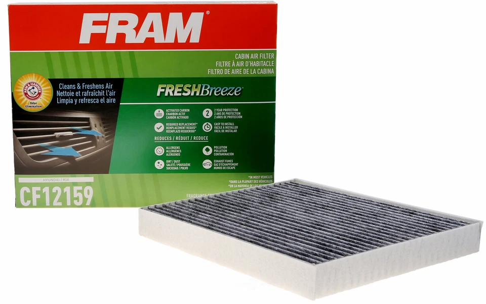 Filtro de aire de cabina para Kia Optima Fram 2016-2019 Foto 4 de 4