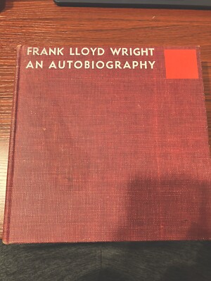 Frank Lloyd Wright An Autobiography 1943 First Edition 1st Printing DJ ...