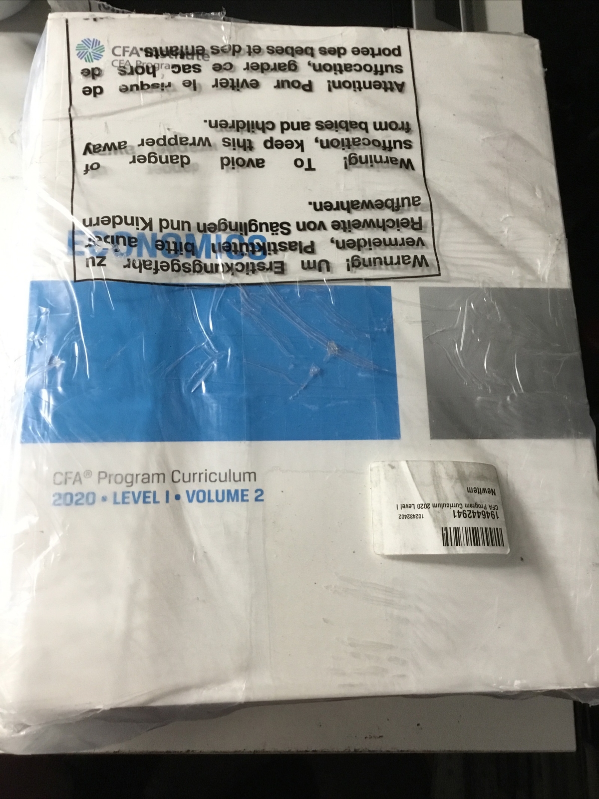 CFA Program Curriculum 2020 Level I, Volumes 1-6-image