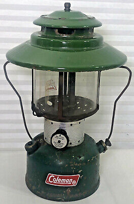 Vintage Coleman Big Hat Double Mantle Lantern Model 228F, Dated 8-1967 |  eBay