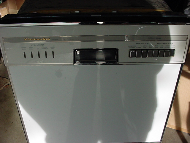 kitchenaid dishwasher white