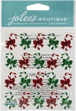 Jolee's Boutique Themed Embellishments-Candy Cane Repeats - 3 Pack