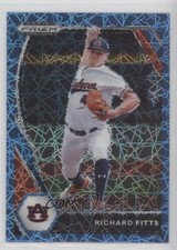 2021 Panini Prizm Draft Picks Blue Velocity Prizm Richard Fitts #PDP183 v6g