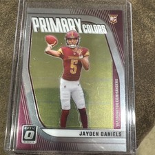 2024 Panini Donruss Optic - #2 Jayden Daniels Primary Colors - RC