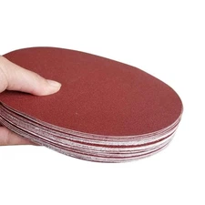 9" PSA 80 Grit Aluminum Oxide Sanding Discs, Self Adhesive, 20 Pack