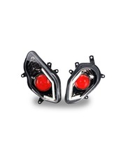 Kt Led Headlight Assembly For Bmw S1000rr 2015-2018 Adjustable Rgb Demon Eyes