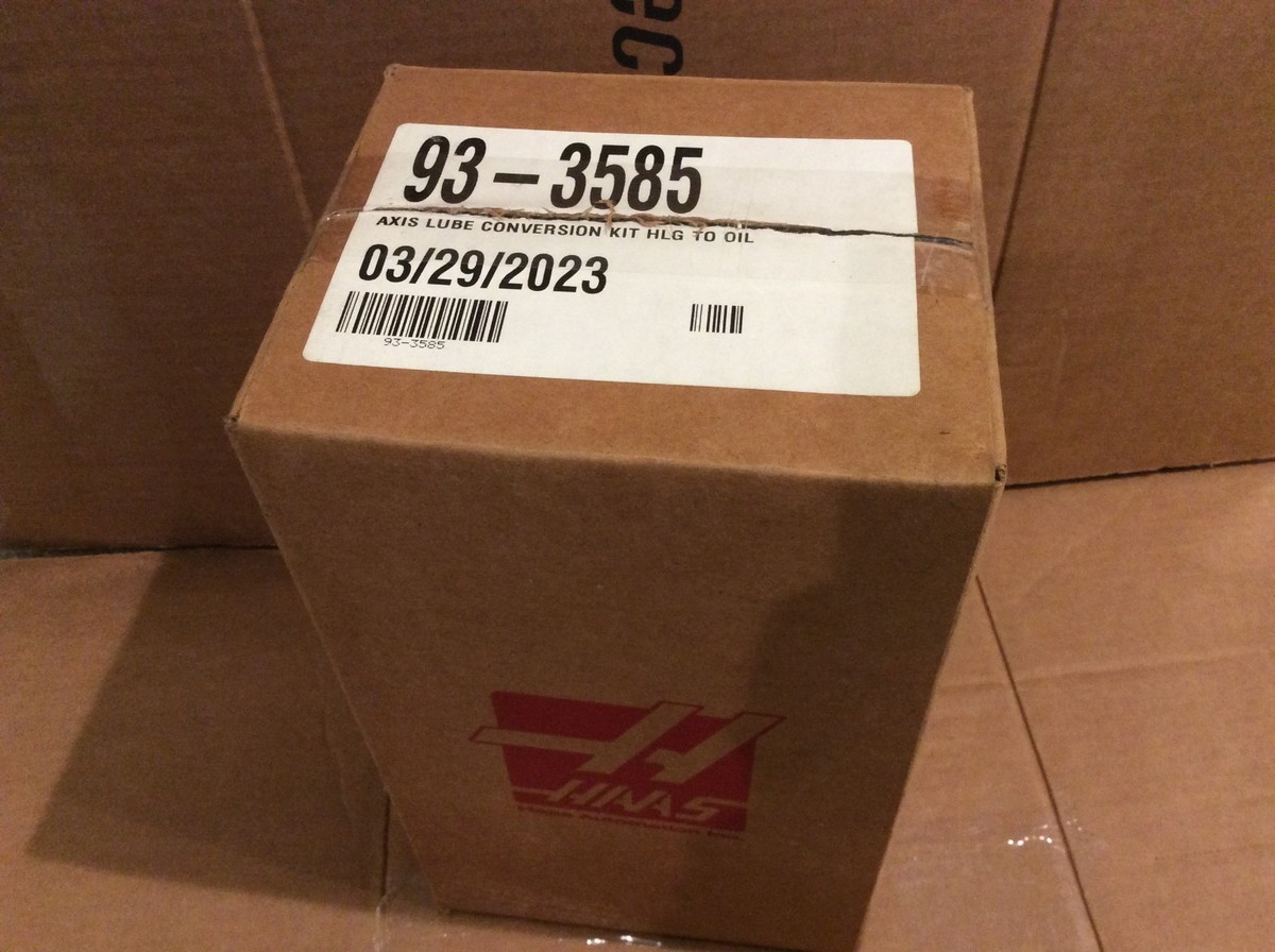 HAAS 93-3585 Axis Lube Conversion Kit HLG to Oil 93-2626 | eBay