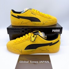 PUMA PUMA x Pokemon Pikachu Suede 407020-01 Energizing Yellow PUMA Black US 4-11