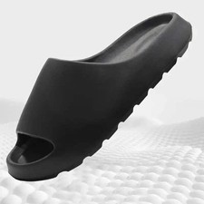 Unisex Soft Slippers, Comfortable Indoor/Outdoor Slide Sandals, Non-slip Texture