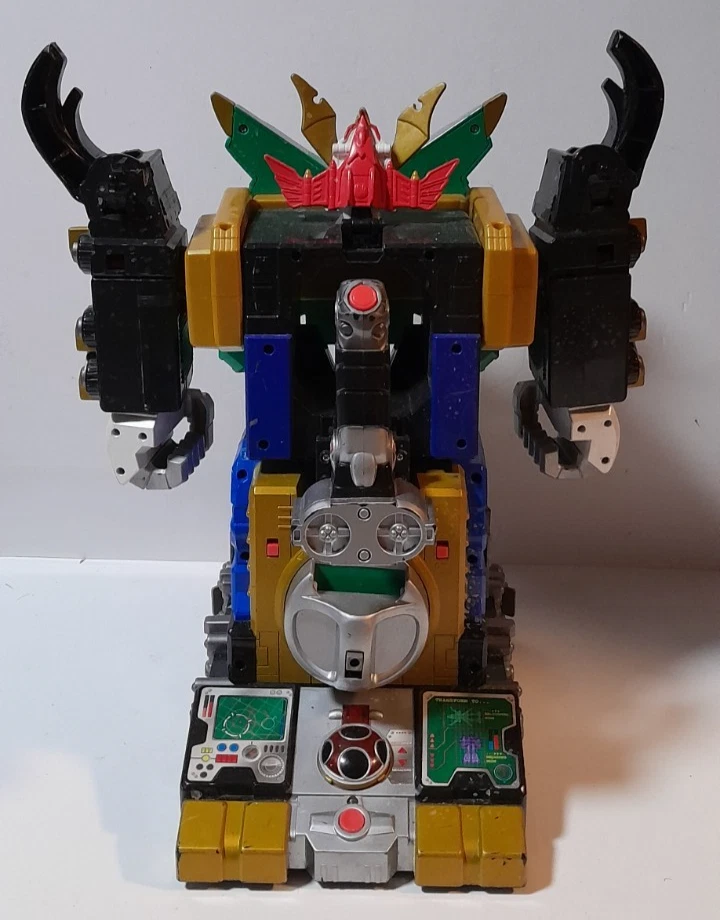 Bandai Power Ranger Ninja Storm Hurricane Command Megazord 2003 Foto 4 de 4