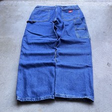 Vintage Y2K Dickies Relaxed-Fit Wide-Leg Carpenter Jeans