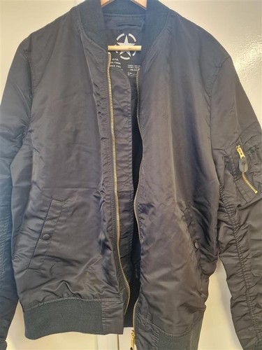 MFH US Airforce MA1 Jacket Black size XL - Picture 8 of 9