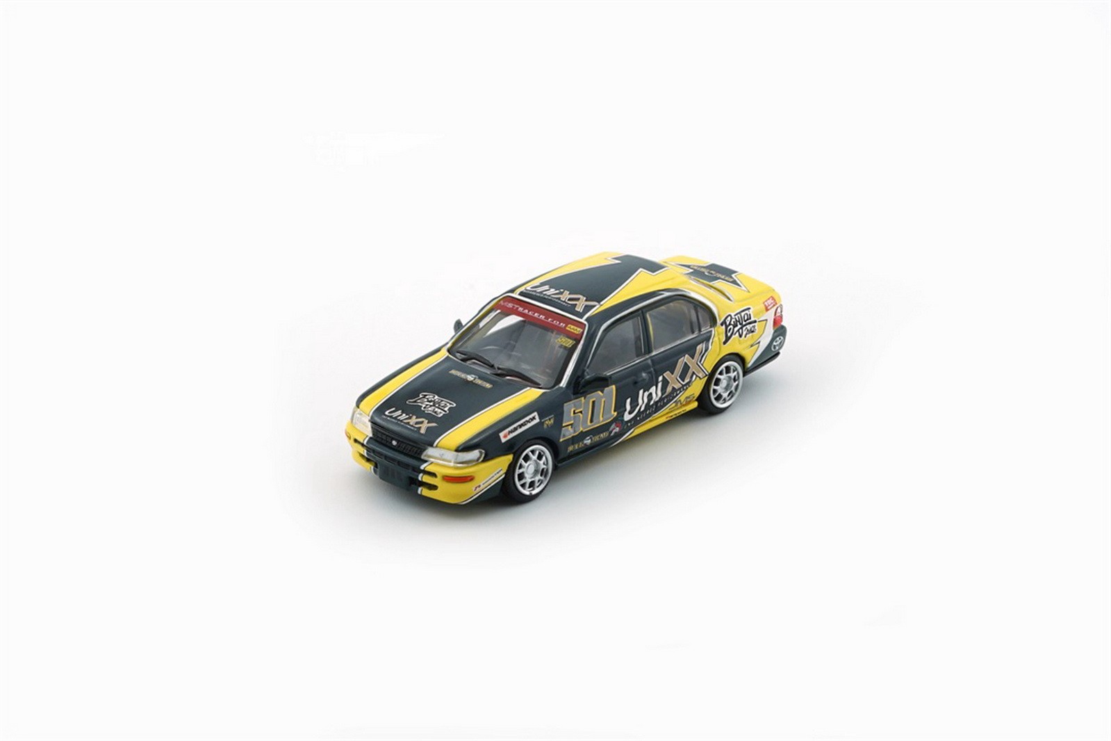 BMC 1/64 Scale Toyota Corolla AE100 UNIXX 1998 #501 Diecast Car Model Toy Gift