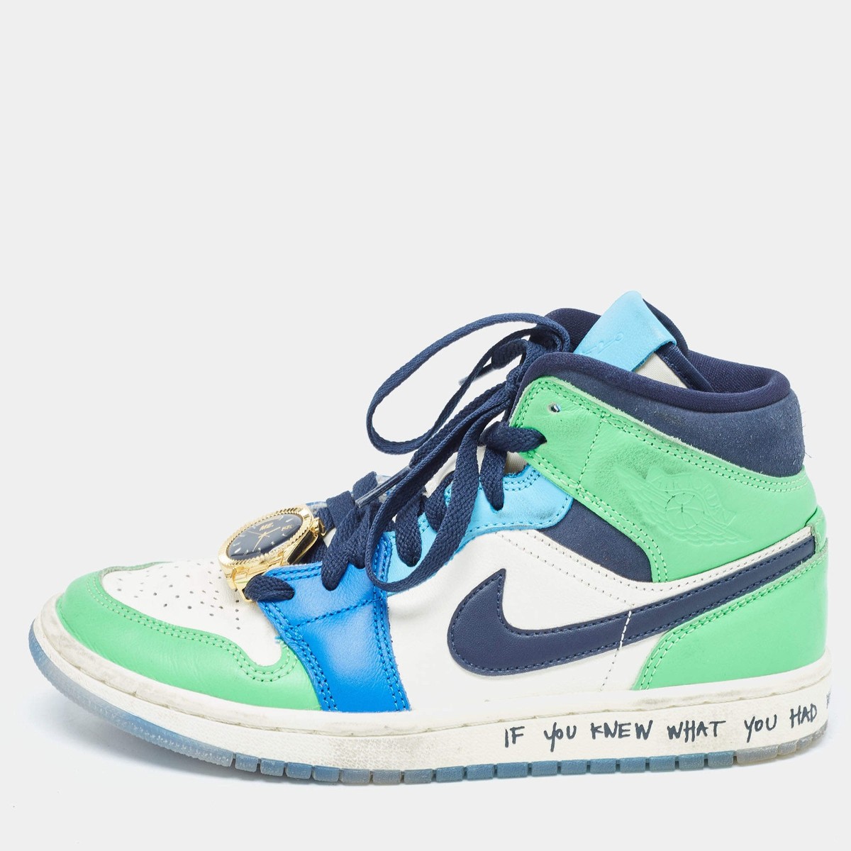 Air Jordan X Melody Ehsani Multicolor Leather Jordan 1 Mid SE