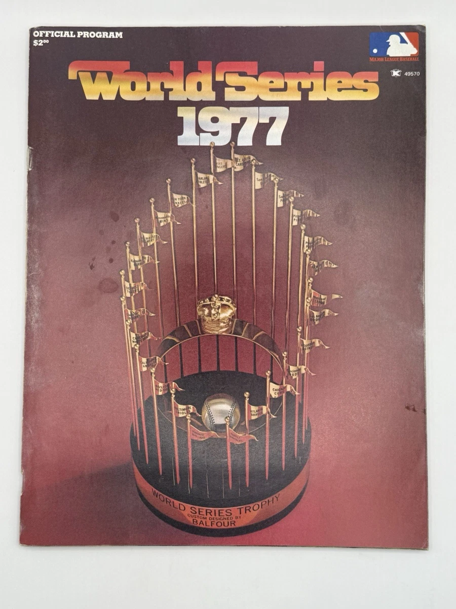 New York Yankees 1977 Vintage MLB Programs for sale | eBay