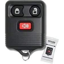 3-Button Keyless Entry Remote Key Fob Replacement, Compatible with F150 F250 F35