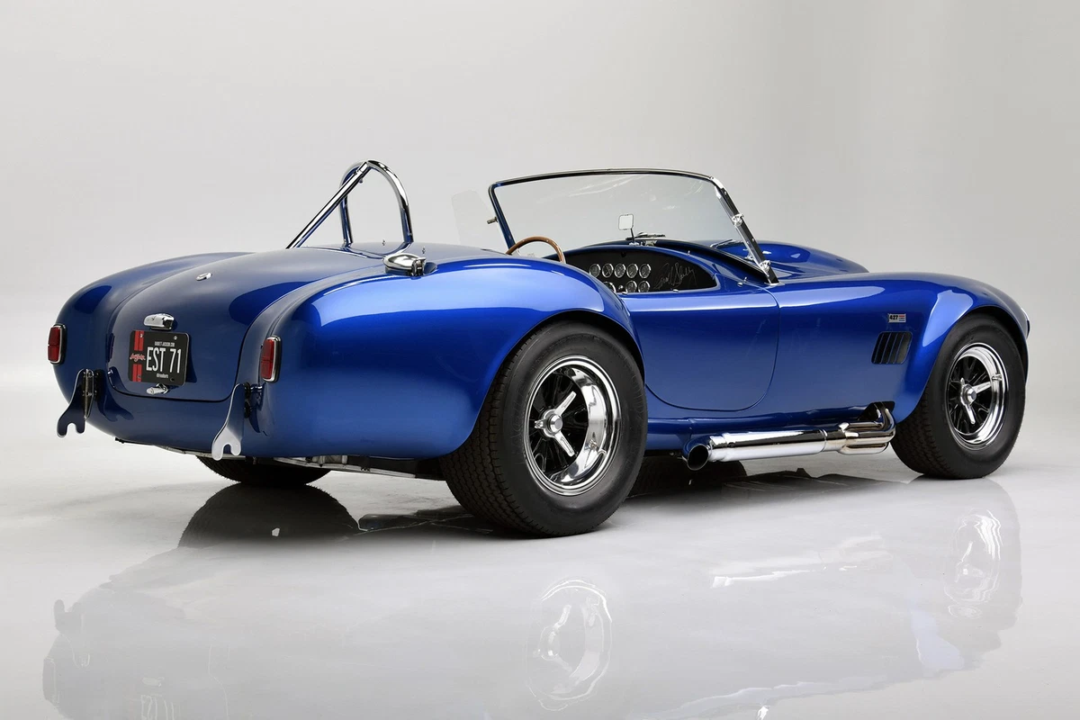 The Shelby Cobra Super Snake is equipped with twin Paxton superchargers.