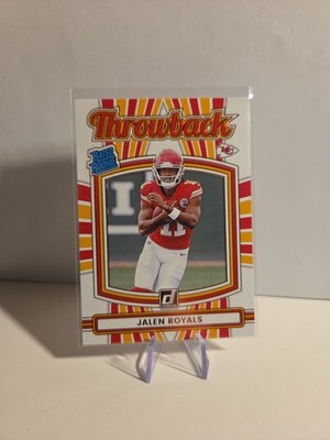 Panini Donruss 2025 NFL Jalen Royals Rated Rookie Throwback #No.50
