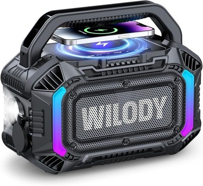 Lautsprecher Bluetooth Kabellos 100W Outdoor IPX7 20H Wireless Charge Schwimmen