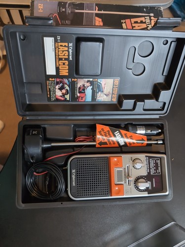 VINTAGE CB RADIO CYBERNET EASI-COM ZX-1 2-WEGE 40 KANAL MADE IN JAPAN - Bild 5 von 5