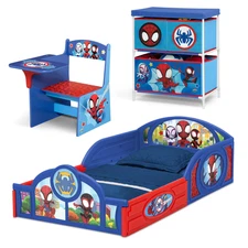 Spidey and His Amazing Friends 3-Piece Toddler Bedroom Set by Delta Children