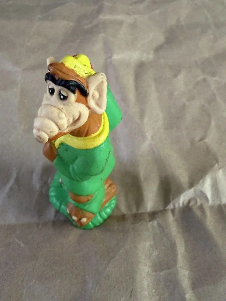 Figura de plástico ALF Robin Hood de colección 1990 Wendy's Alien Productions juguete de 3" Foto 3 de 4