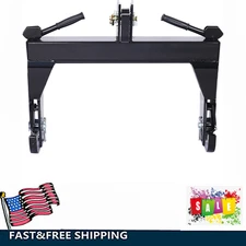 Heavy Duty Tractor Quick Hitch 3-Point Steel Quick Hitch 3000lbs Capacity