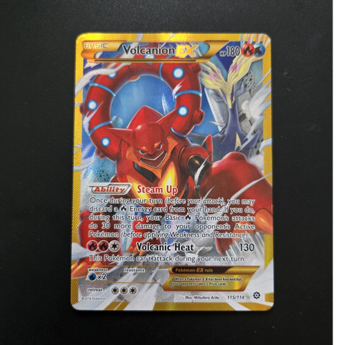 Volcanion EX (Secret) — Steam Siege