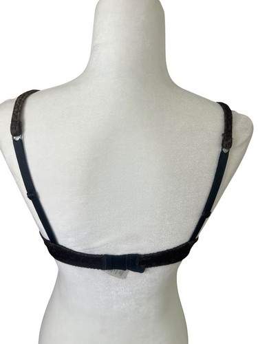Reggiseno push up Victorias Secret 32A leopardato stampa animalier velluto ferretto imbottito - Foto 3 di 10