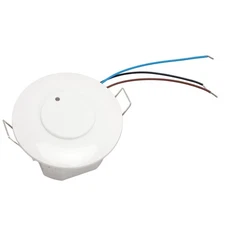 Détecteur de mouvement Interrupteur de lumière de détecteur de mouvement encastré Haute sensibilité pour
