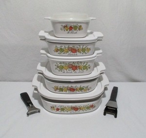 Corning Ware Set with Lids | eBay