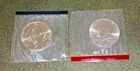 1993 Uncirculated P&D Kennedy Half Dollar Coins in Mint Cello Packages (2 Coins)