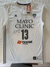 Lindsay Whalen Autographed Jersey Minnesota Lynx WNBA