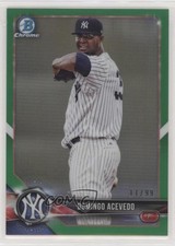 2018 Bowman Chrome Prospects Green Refractor 11/99 Domingo Acevedo #BCP32 i6j
