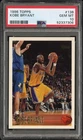 1996 Topps Kobe Bryant Rookie Card PSA 10 Gem Mint #138