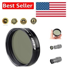 Adjustable 2-Inch Moon Filter with Multi-Coating for Enhanced Astronomical Views