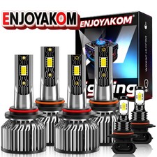 6500K LED faros de alta/baja niebla luces bombillas For Toyota Camry 2002-2006