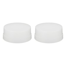 2pcs Flash Diffuser Bounce Dome Soft Box Flashlight Diffuser Cap White