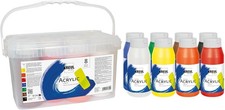 KREUL Acrylfarbe SOLO Goya TRITON Power Pack 8 Flaschen á 750 ml