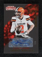 2015 Panini Contenders NFL Ink Gold 1/5 Johnny Manziel #NFL-JM Auto 1q7
