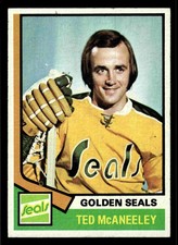 1974-75 Topps Ted McAneeley #148 - California Golden Seals