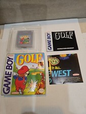 Golf (Nintendo Game Boy) CIB Complete Authentic Tested Working W/ Box & Manual