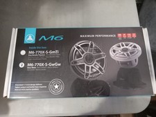 JL Audio M6-770X 7.7" Marine Speakers - Sport Gloss White