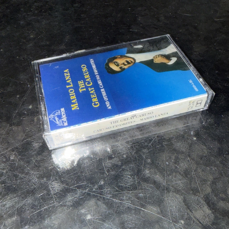 Mario Lanza, The Great Caruso (Music Cassette Tape) 1989 RCA Victor Foto 3 de 3