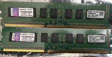 Kingston KVR 1333D3E9SK2/8G 8GB 2 x 4GB 2Rx8 PC3-10600E DDR3-1333 Memory Kit