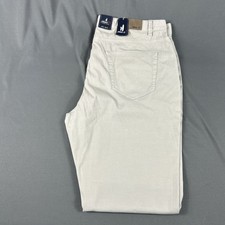 Johnnie-O Golf Pants Atlas Lightweight 36 x 34 Chrome Cotton Polyester MSRP 178