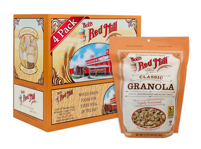 Natural Whole Grain Granola, 12-Ounce (Pack of 4)